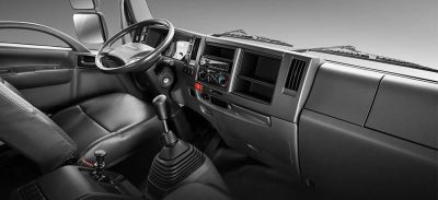 khoang cabin vị trí lái xe tải ben tự đổ isuzu frr90he4a 5 khối 